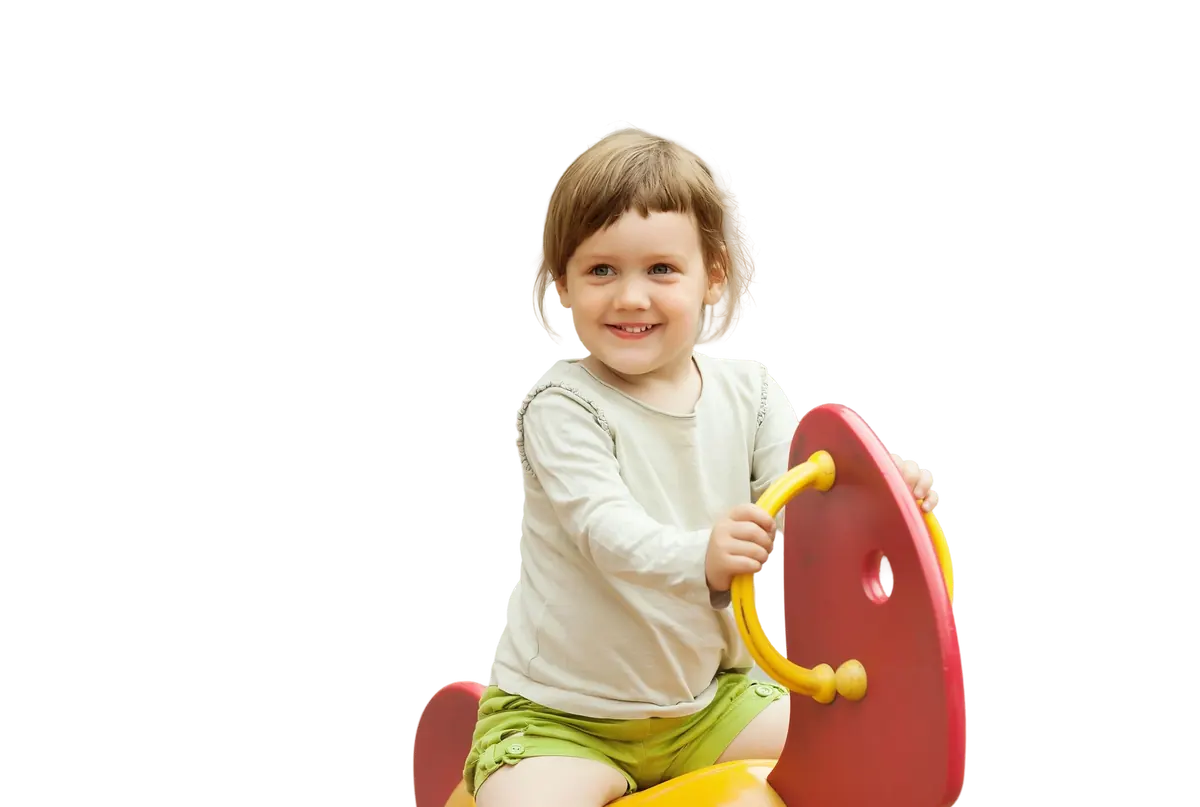 A child at Gala Nanny's care